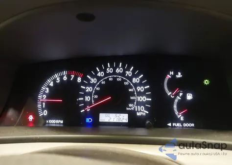 2006 Toyota Corolla Le z USA, uszkodzony, nr VIN 2T1BR32E96C654678